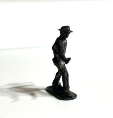 Famous Men of the Wild West Die Cast Metal Figure Wyatt Earp Lawman-2 1/2″