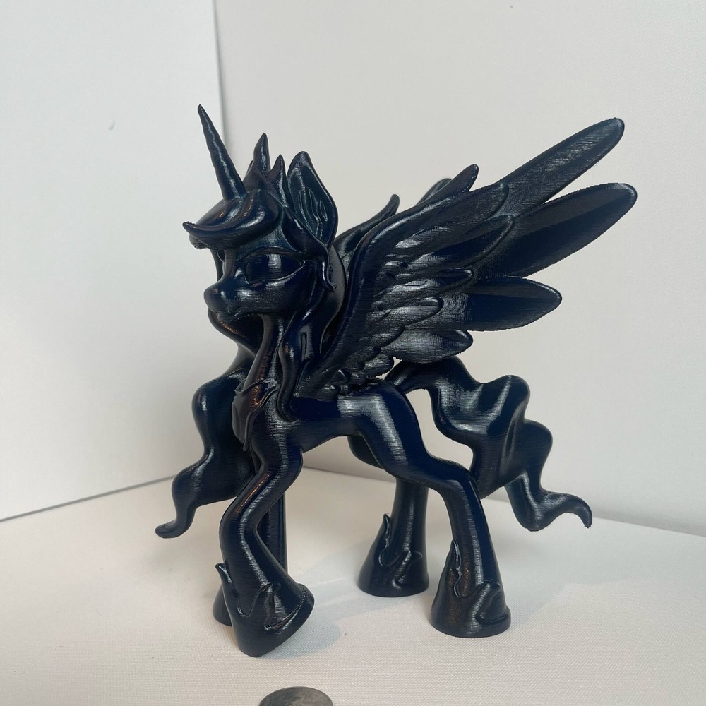 Princess Luna DIY Paint Figurine – My Little Pony 3D Printed Gift – MLP Toy