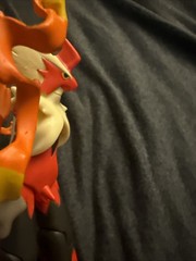 Pokemon TOMY Mega Blaziken Red Action Figure 2015 Fire Type Toy Loose