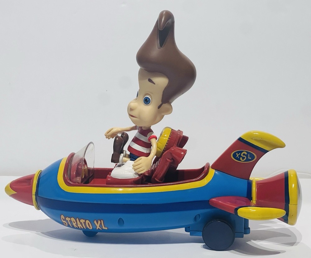 2001 Mattel JIMMY NEUTRON BOY GENIUS STRATO XL ROCKET