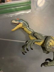 Jurassic Park World Hammond Collection JP3 Male Velociraptor Dinosaur Figure Toy