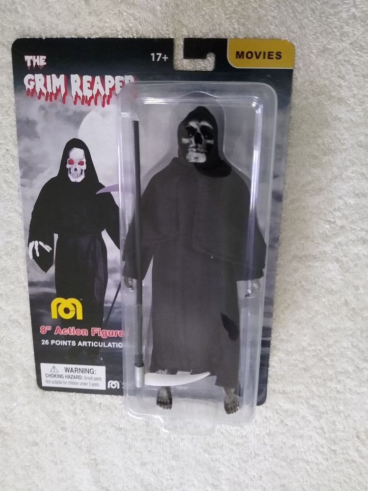 8″ Topps x Mego Monsters Grim Reaper Collector Action Figure NEW Limited Edition