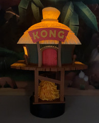 Donkey Kong Country Jungle Tree House Figure Playset; Nintendo Toy; READ