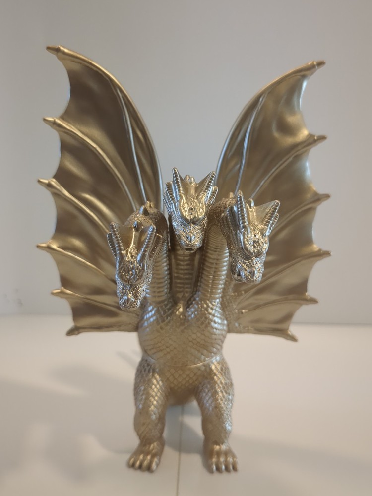 King Ghidorah 6.5″ Figure Toho Godzilla 3 Headed Golden Dragon Kaiju