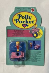 Vintage Bluebird Polly Pocket Ring Polly’s Sports Car Unopened 1992