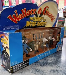 Wallace & Gromit Curse Of Were Rabbit Carrot Collector Figure Set 2005 w/Box SEE