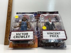 NECA Toony Terrors Lot Victor Crowley Hatchet & Vincent Price Figures