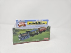 NEW Thomas & Friends Wooden Railway Quarry Peter Sam’s Dynamite Delivery Y4103
