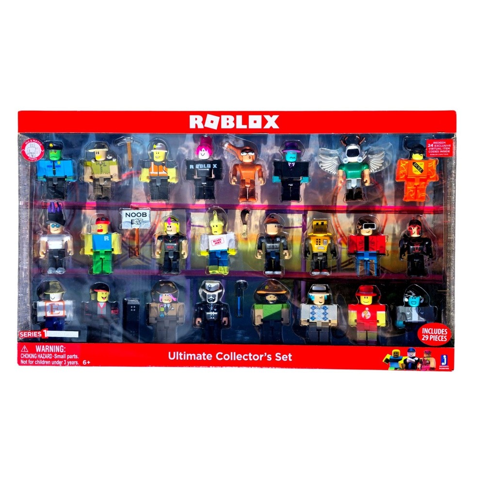 Roblox Ultimate Collectors Set Series 1 Exclusive Figures Virtual Item Code NEW