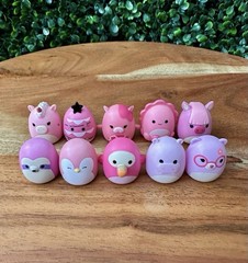 Squish-a-long by Squishmallows Pink Bundle (Series 3 & 4)
