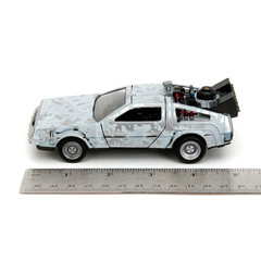 Back to the Future – Hollywood Rides – Time Machine Frost 1:24 Scale Die-Cast