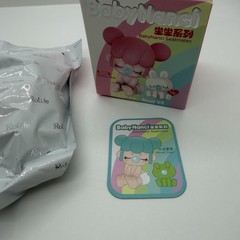 Baby Nanci Confirmed Vibrant Cyan Vinyl Figure With Frog