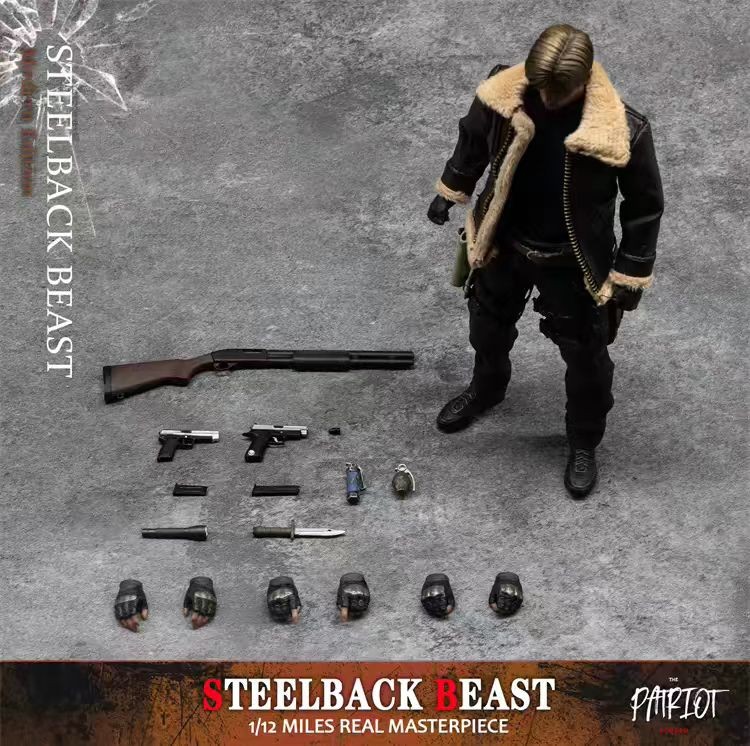 Patriot studio 1/12 Scale Steelback Beast S.KENNEDY Box Set Model