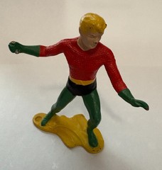 Justice League Of America AQUAMAN Vintage DC Comics 3″ Figure Ideal 1966
