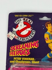 Kenner 1986 Real Ghostbusters Screaming Heroes Peter Venkman MOC 🔥👻 sealed