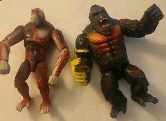 (2) Godzilla x Kong The New Empire Kong vs Skar King Kong & SKAR king LOT