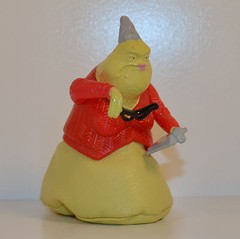 RARE 2002 Roz 4.5″ McDonald’s EUROPE Beanie Action Figure Disney Monsters Inc