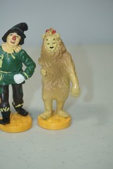 Wizard of Oz PVC Figure Lot of 8 Vtg Lowe’s Ren Presents 1987 1988 MGM Turner