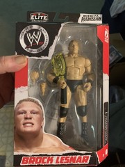 New Mattel WWE Wrestling Brock Lesnar Ruthless Aggression Elite Figure *NIP* WWF
