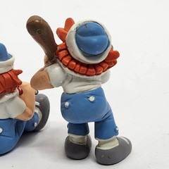 Vintage Raggedy Ann & Andy PVC Figures X3 1981 W Berrie 2.5″ COL-5053