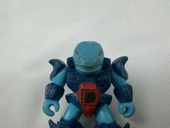 Sawtooth Shark #20 Battle Beasts 1986 Vintage Figure Hasbro Takara Faded Rub