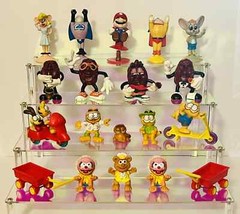 Vintage Toys McDONALD’S / WENDY’S / KFC / SESAME STREET PVC/Plastic/Plush/Rubber