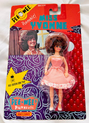 Miss Yvonne 1988 Pee-Wee Herman Pee-wee’s Playhouse Matchbox Sealed