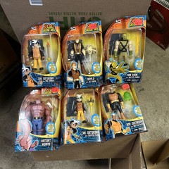 Set 6 Mattel. Secret Saturdays Figures All Different. New FS
