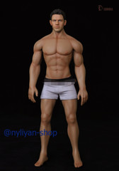 LDDOLL 30CM 1/6 Finger Bone Flexible Seamless Silicone Muscle Body Figure Doll