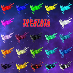 Ark Survival Ascended PVE Featherlight – Pet Light 51 colors TOP STATS