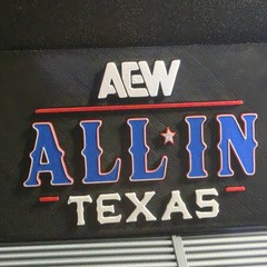 AEW Jazwares AEW All In Texas Logo Accessory
