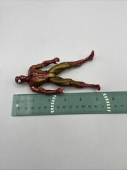 VINTAGE Spiderman Action Figure – Gold & Red Web Runner – Marvel – Toy Biz 1994