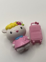 Hello Kitty World My Melody Figure Toy Figurine 2014 Flower Pink Blue Sanrio