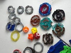 Beyblade Lot parts launchers