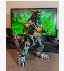 32/25/17CM Kyoryu Sentai Zyuranger Dragonzord Dragonlord 3D Print Model Kits Toy
