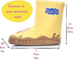 Peppa Pig Muddy Puddle Boots Sings Interactive Wearable Play Dress-up Toy