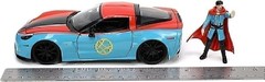 Jada Toys Marvel Doctor Strange 1:24 2006 Chevy Corvette Z06 Die-Cast Car…