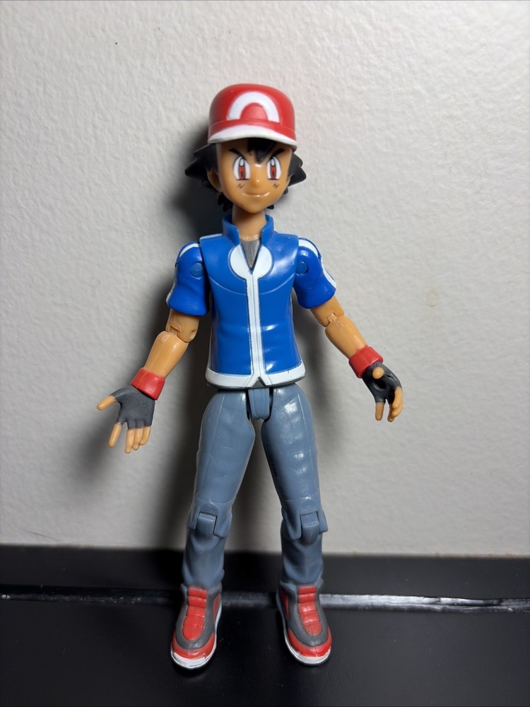 Pokémon Ash Ketchum Tomy Toy Figure Nintendo Pokemon 5″