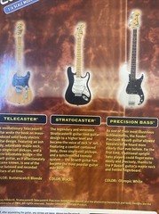 SD Toys Fender Collection Serie 1 – 1/6 Scale Model Fender Stratocaster NIB