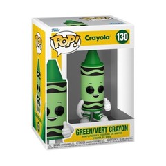 CRAYOLA GREEN/VERT CRAYON 3.75″ POP VINYL FIGURE NEW 130 FUNKO