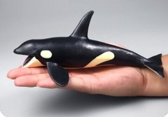 Orca Killer Whale Sea Animal Toy PVC Action Figure Doll Kids Toys Party Gifts