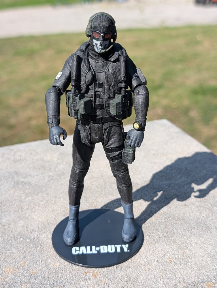 McFarlane Call of Duty Lieutenant Simon “Ghost” Riley 6″ Figure NO Gun