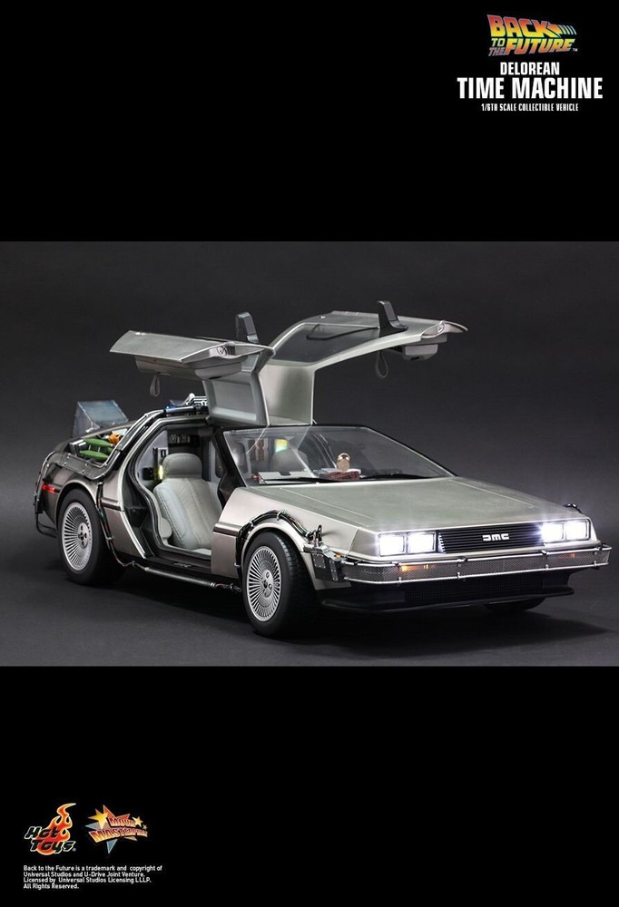 HOT TOYS MMS260 1:6 Scale – BACK TO THE FUTURE – DELOREAN – TIME MACHINE