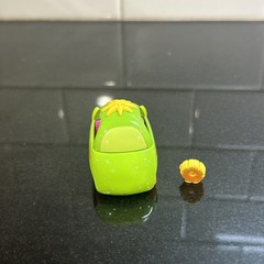 Used Shopkins Cutie Car Die-Cast pineapple Drivers