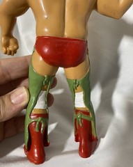 Vintage Terry Funk LJN Wrestler Wrestling Figure 8 inch with Branding Iron