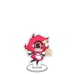 8CM Hazbin Hotel Husk Adam AD Acrylic Stand Figure Model Collection Standee