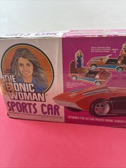 Kenner 1974 The Bionic Woman Jaime Sommers Sports Car With Box