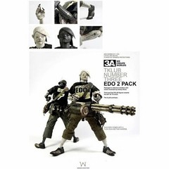 ThreeA Tomorrow Kings MOMBA EDO1 & EDO2 1/6 Two‑Pack Figures SEALED 2013