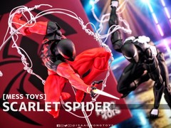 In Stock！CT Toys MessToys Symbiote Spider-Man Kaine Parker Action Figure Boxed