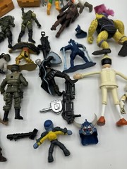 Vintage Lot Of Misc 1990s And 2000s Figures And Parts